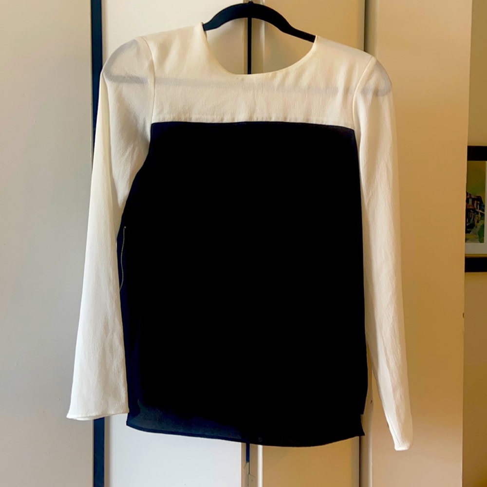 ZARA ZIPPER TOP